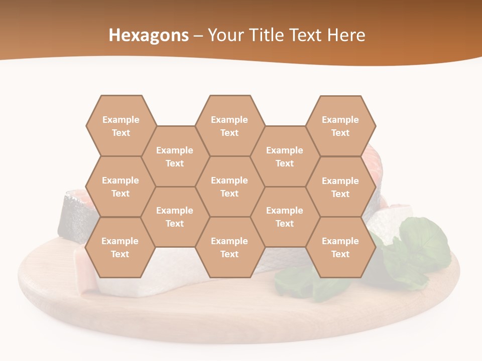Cooking Macro Fish PowerPoint Template