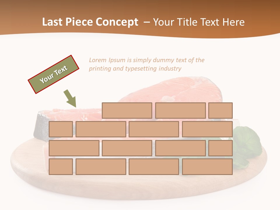 Cooking Macro Fish PowerPoint Template