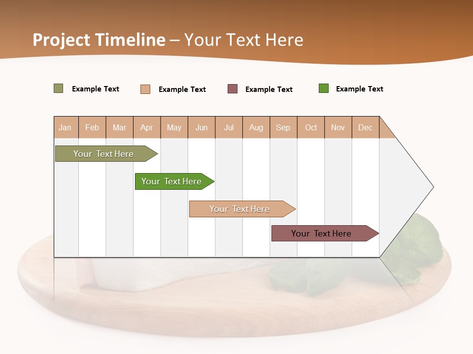 Cooking Macro Fish PowerPoint Template