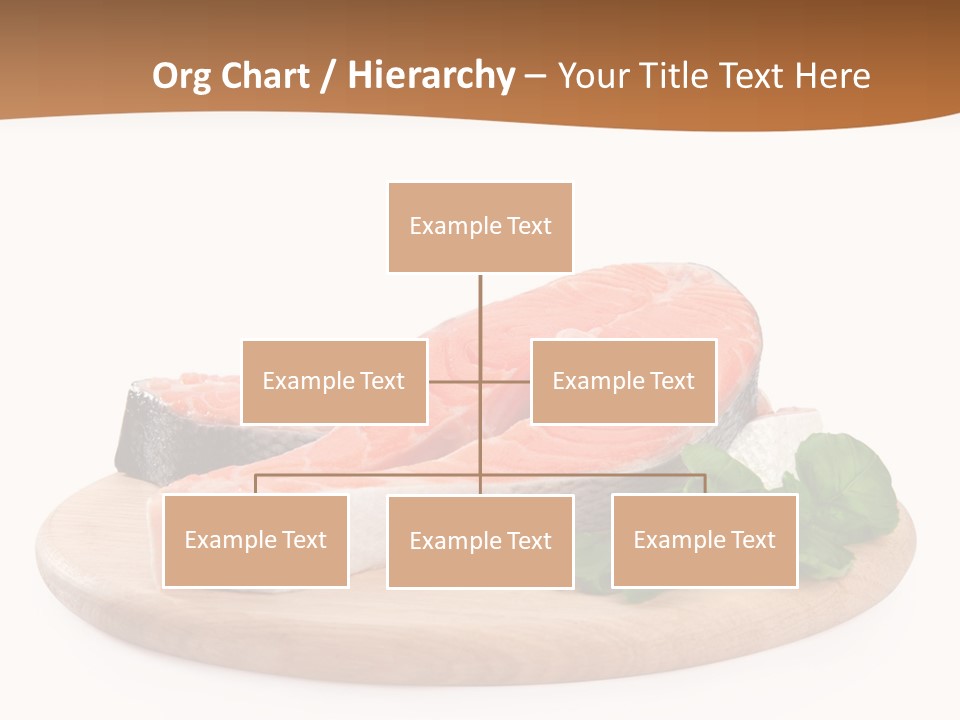 Cooking Macro Fish PowerPoint Template