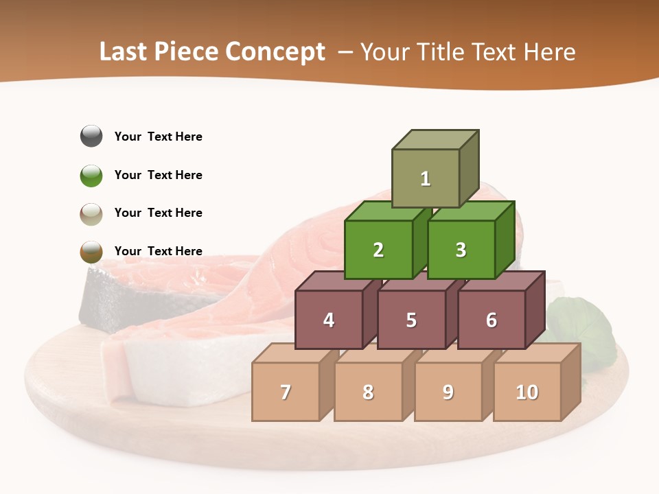 Cooking Macro Fish PowerPoint Template