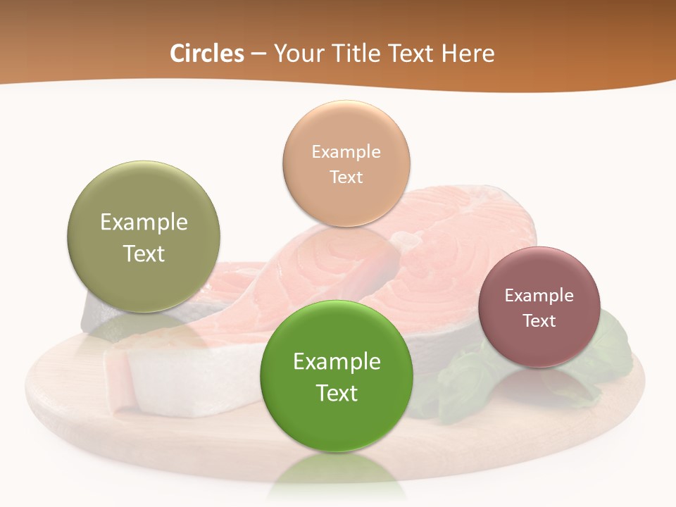 Cooking Macro Fish PowerPoint Template