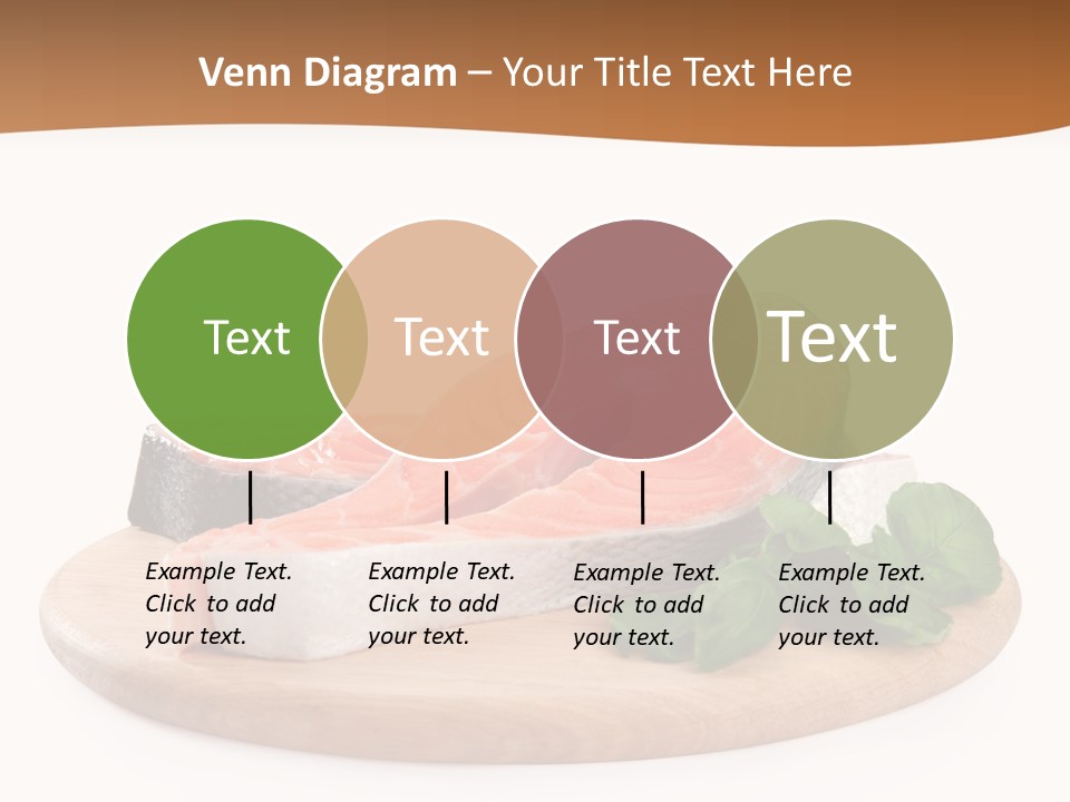 Cooking Macro Fish PowerPoint Template