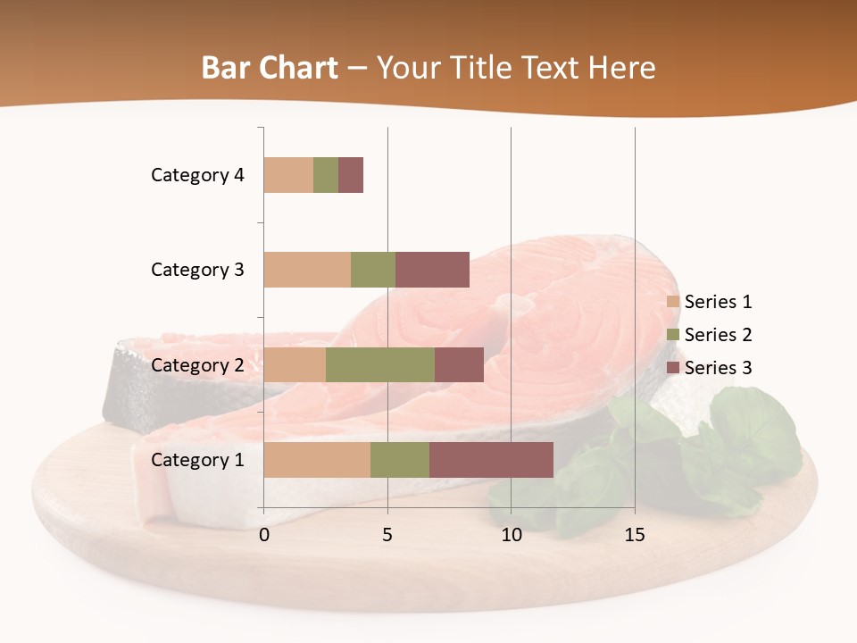 Cooking Macro Fish PowerPoint Template