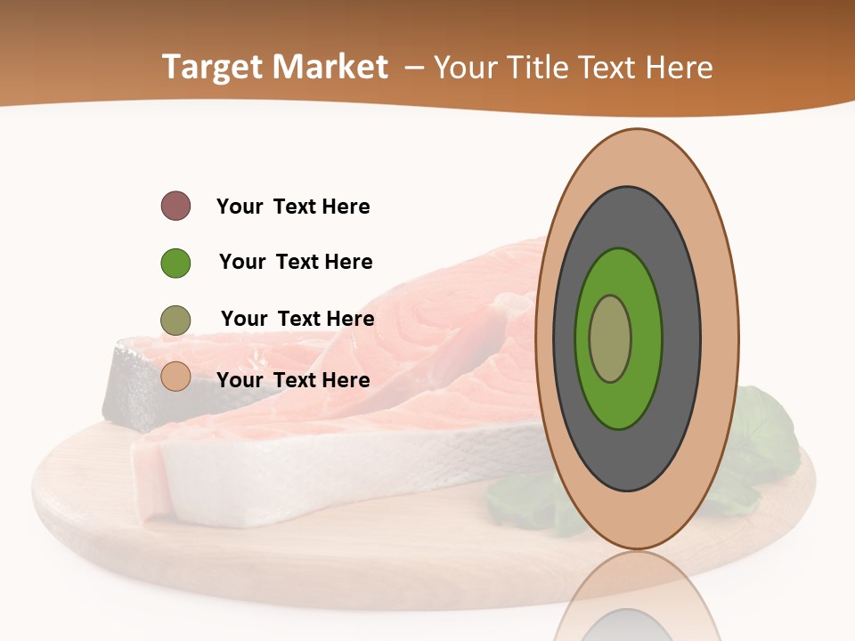 Cooking Macro Fish PowerPoint Template