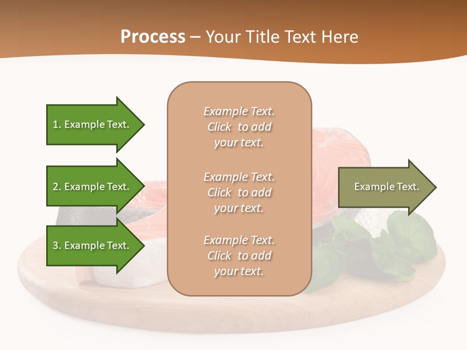 Cooking Macro Fish PowerPoint Template