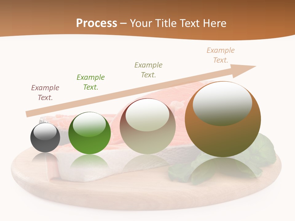 Cooking Macro Fish PowerPoint Template