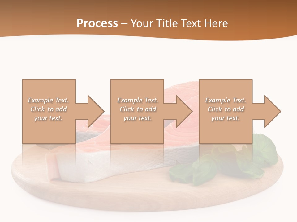 Cooking Macro Fish PowerPoint Template