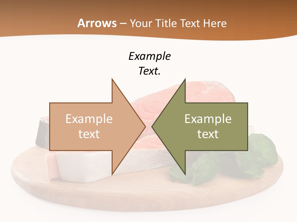 Cooking Macro Fish PowerPoint Template