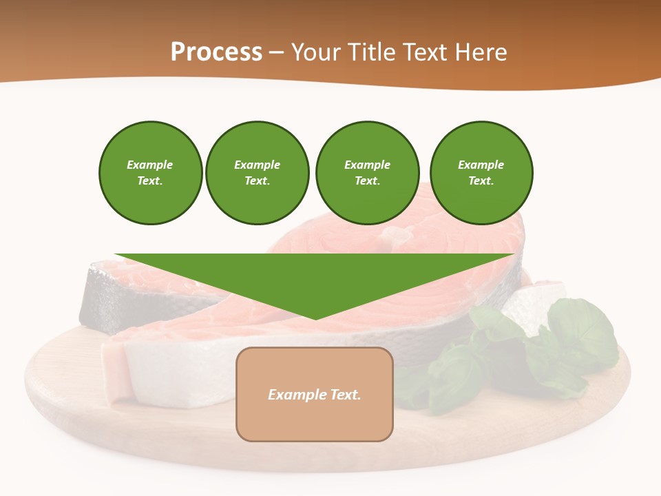 Cooking Macro Fish PowerPoint Template