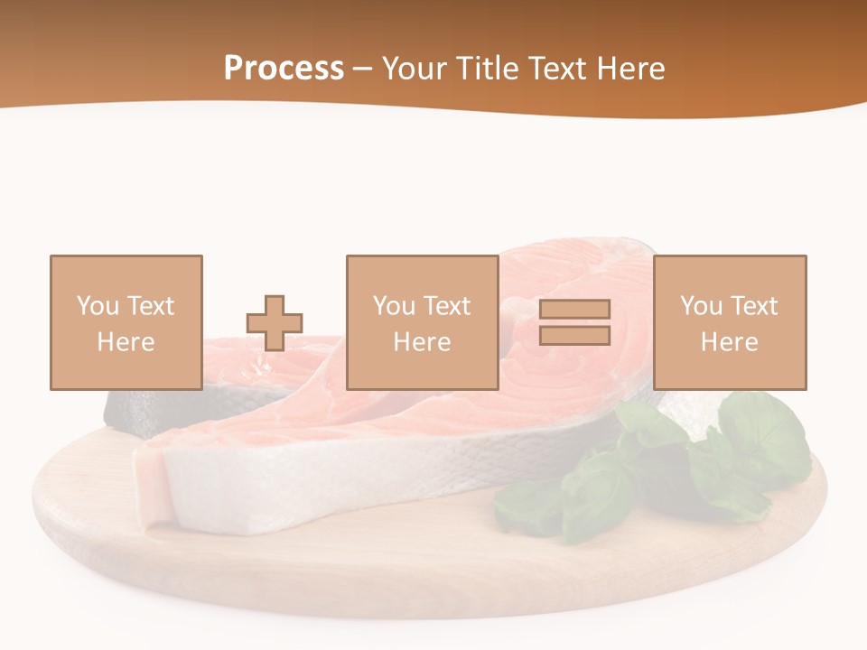 Cooking Macro Fish PowerPoint Template