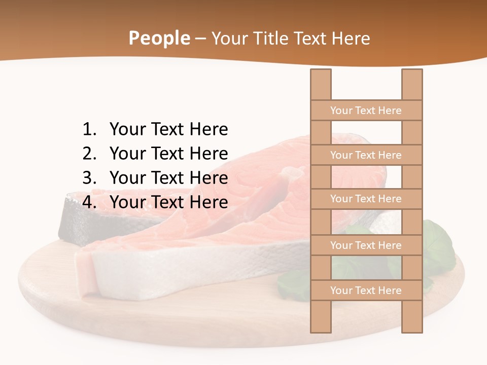 Cooking Macro Fish PowerPoint Template