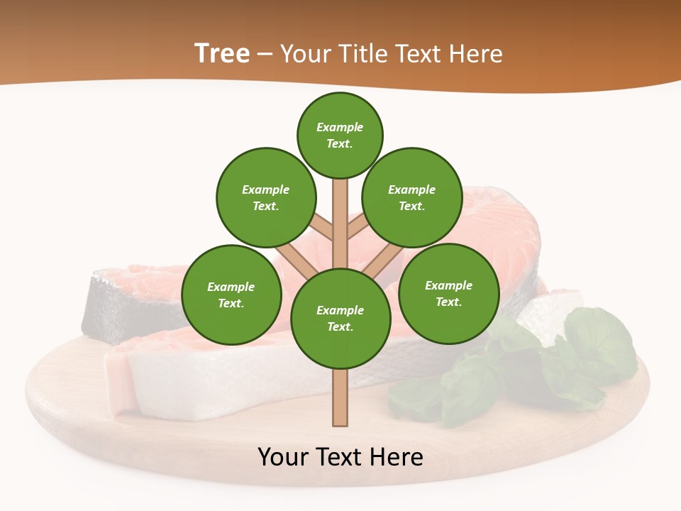 Cooking Macro Fish PowerPoint Template