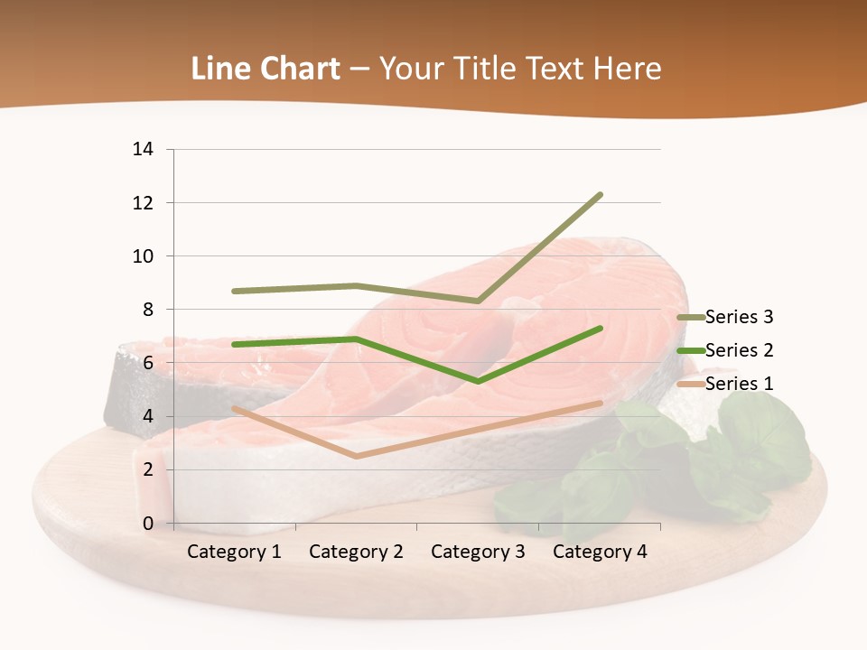 Cooking Macro Fish PowerPoint Template