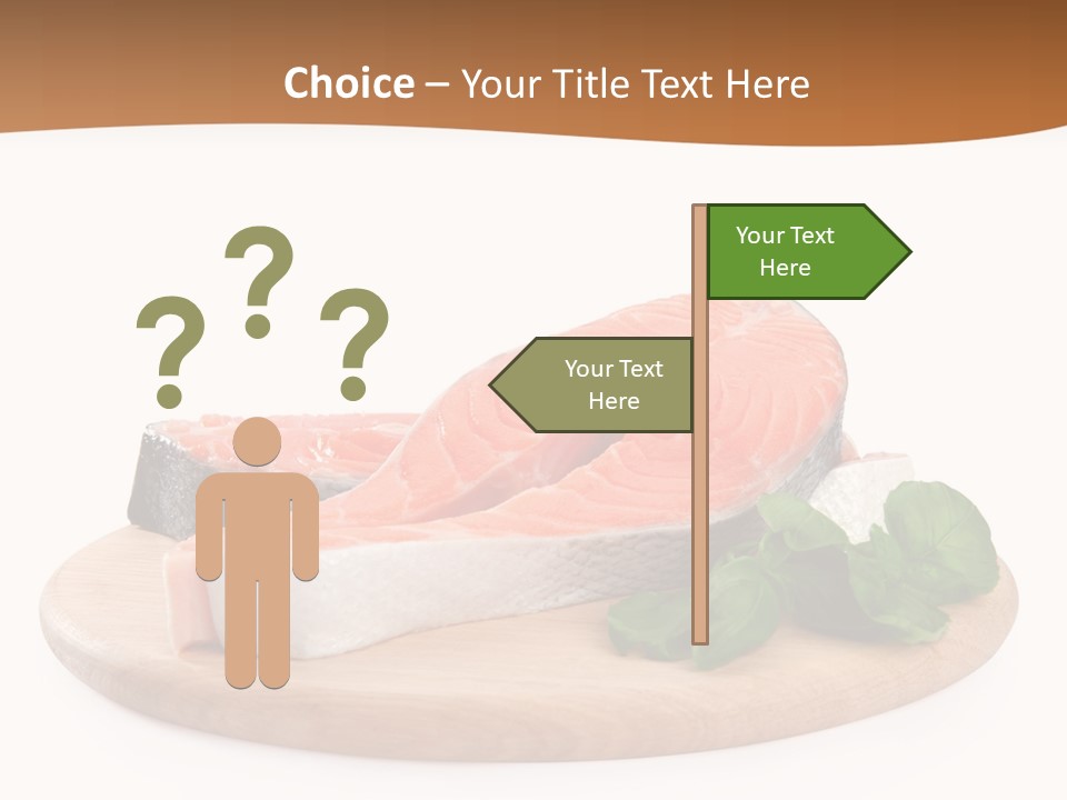 Cooking Macro Fish PowerPoint Template