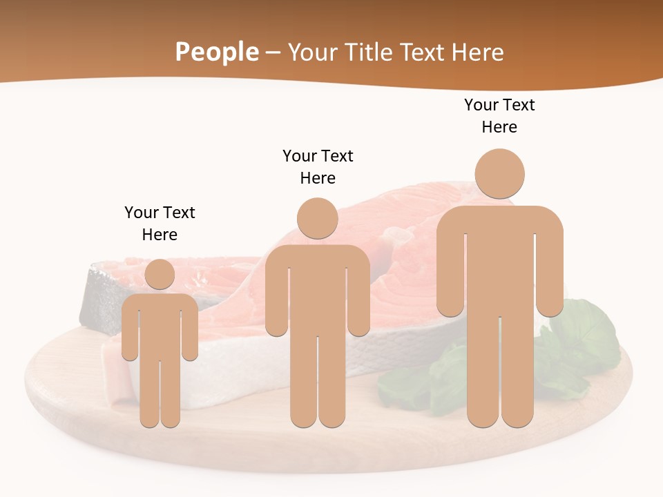 Cooking Macro Fish PowerPoint Template