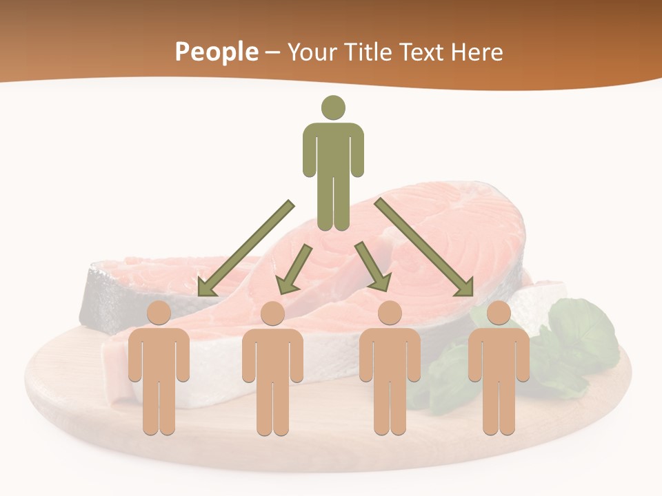 Cooking Macro Fish PowerPoint Template