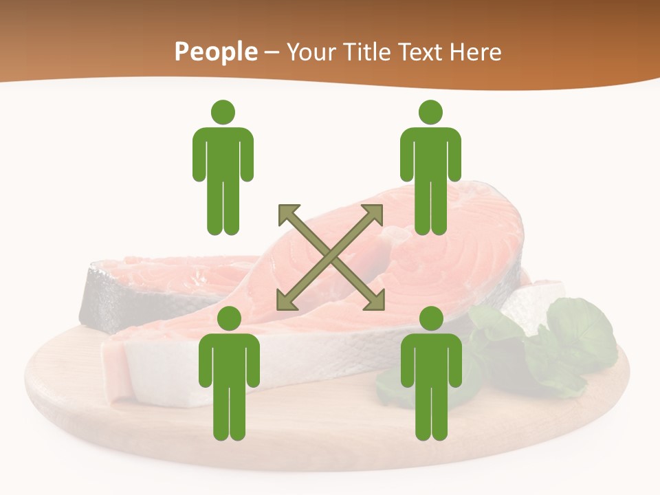 Cooking Macro Fish PowerPoint Template