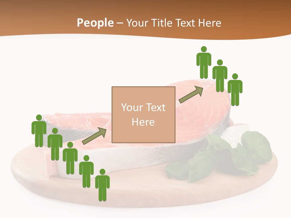 Cooking Macro Fish PowerPoint Template