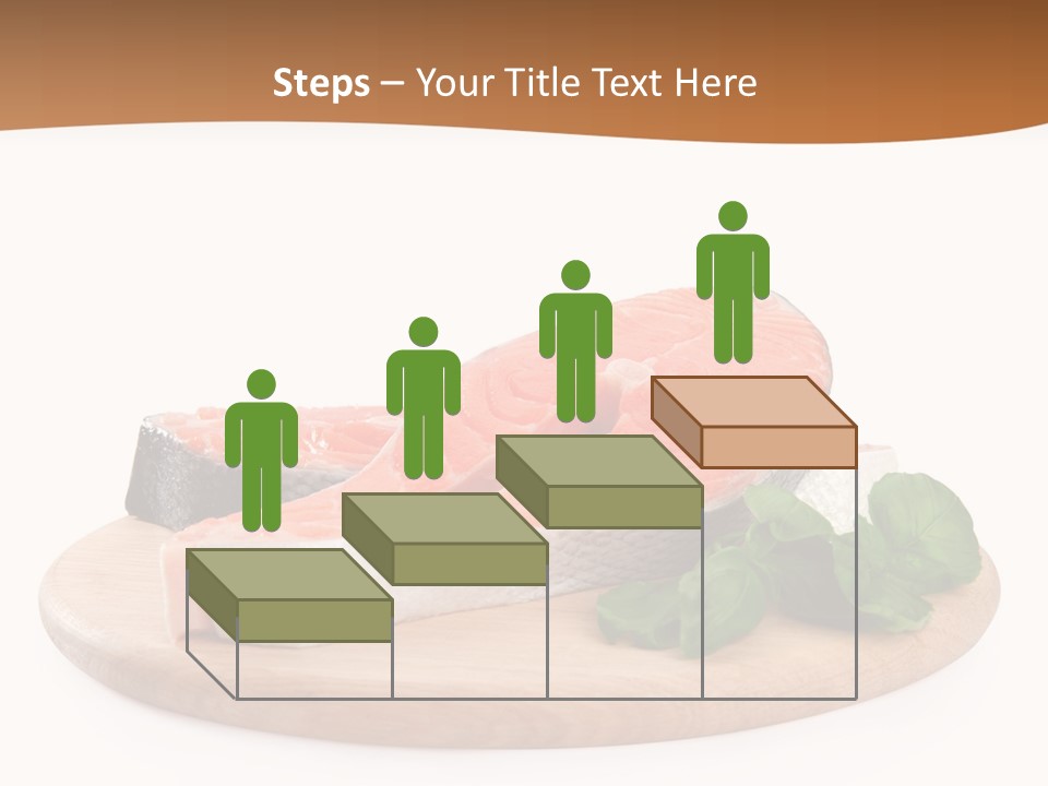 Cooking Macro Fish PowerPoint Template