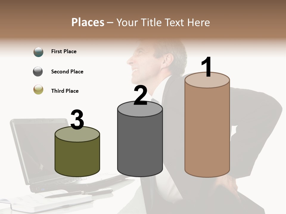 Modern Neck Massage PowerPoint Template