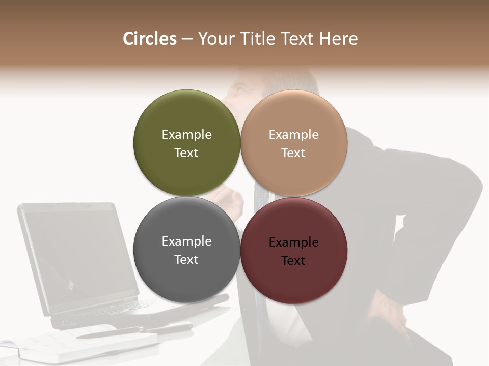 Modern Neck Massage PowerPoint Template