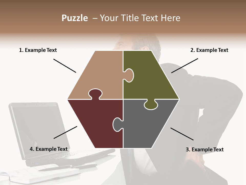 Modern Neck Massage PowerPoint Template