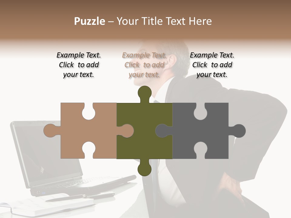 Modern Neck Massage PowerPoint Template