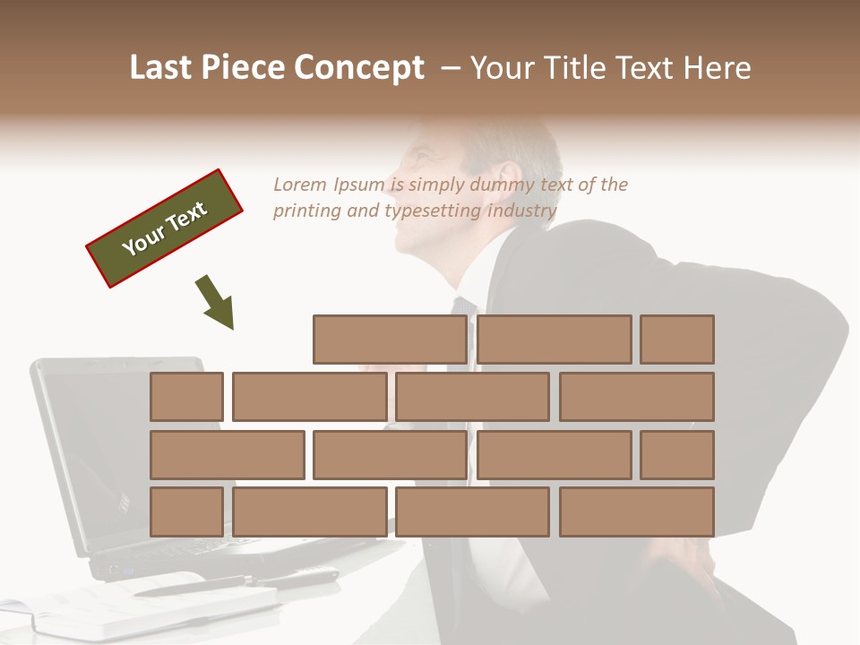 Modern Neck Massage PowerPoint Template