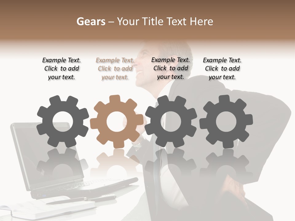 Modern Neck Massage PowerPoint Template