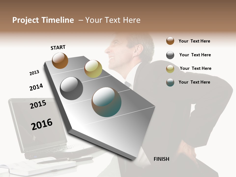 Modern Neck Massage PowerPoint Template