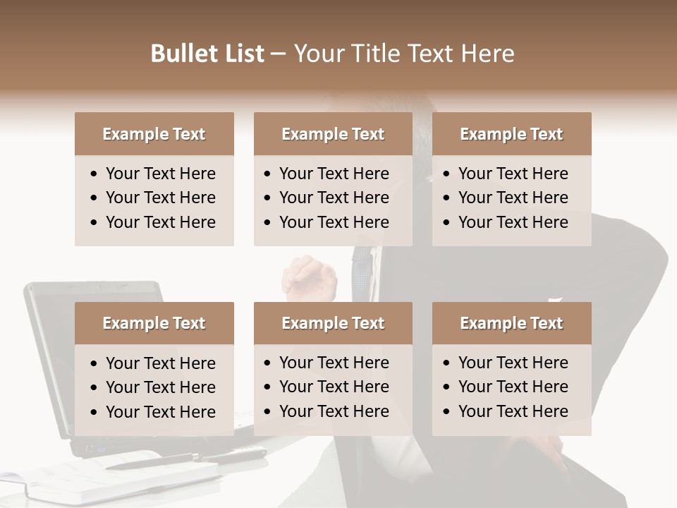 Modern Neck Massage PowerPoint Template