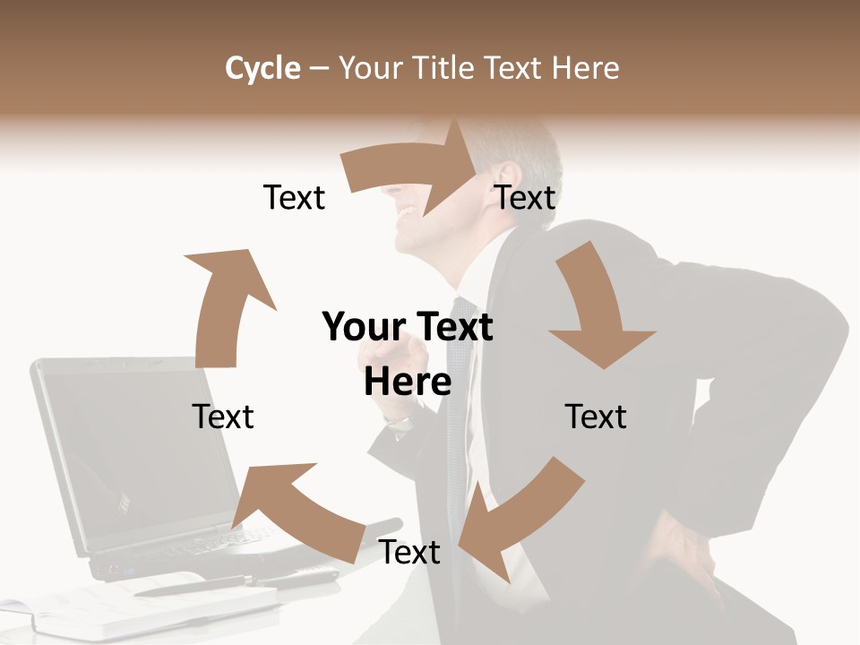 Modern Neck Massage PowerPoint Template