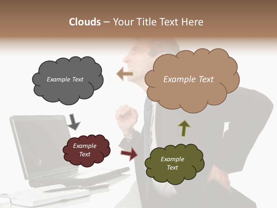 Modern Neck Massage PowerPoint Template