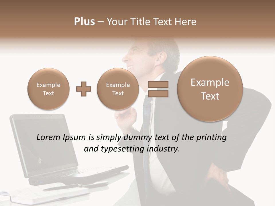 Modern Neck Massage PowerPoint Template