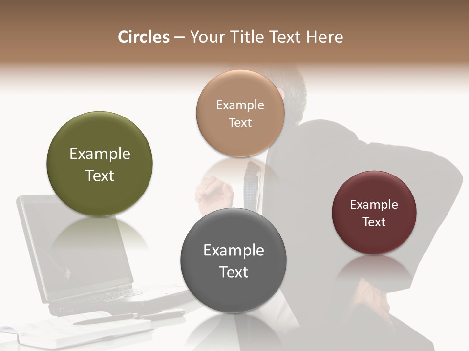 Modern Neck Massage PowerPoint Template