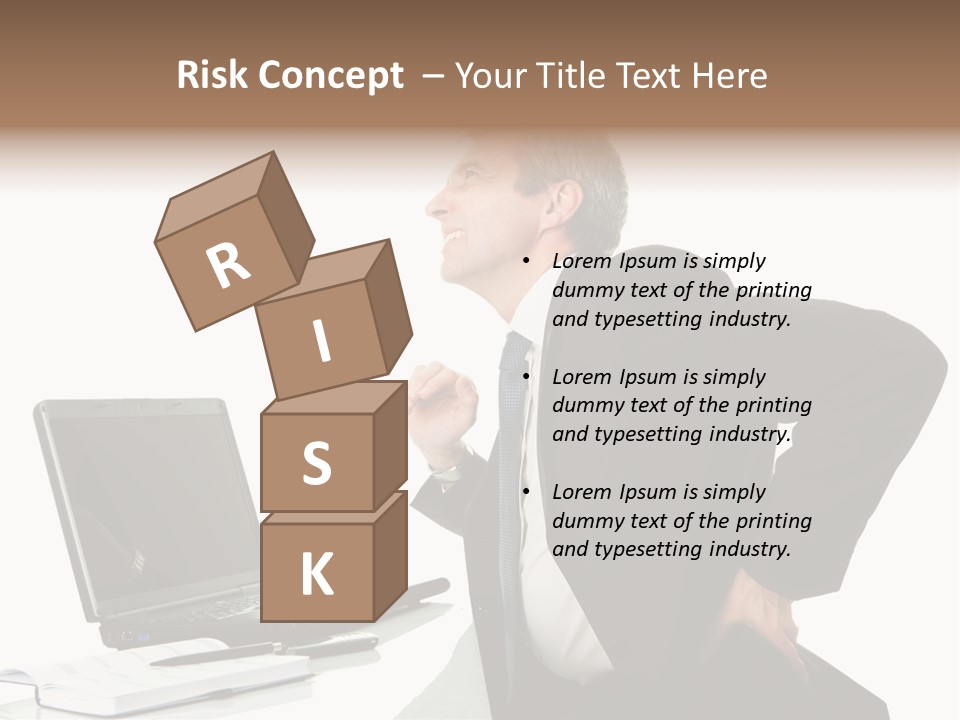 Modern Neck Massage PowerPoint Template