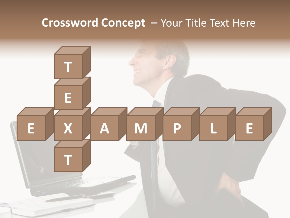 Modern Neck Massage PowerPoint Template