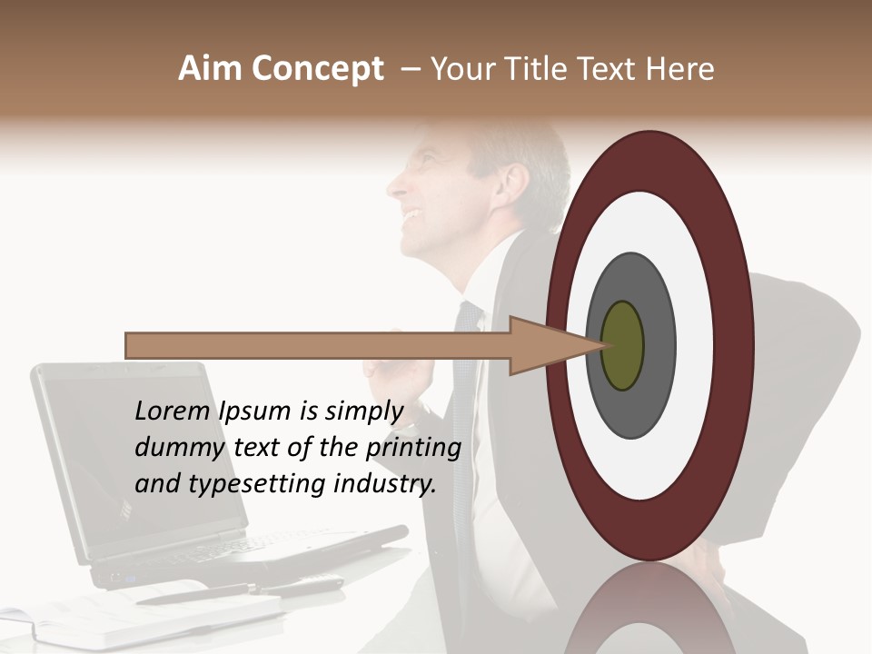 Modern Neck Massage PowerPoint Template