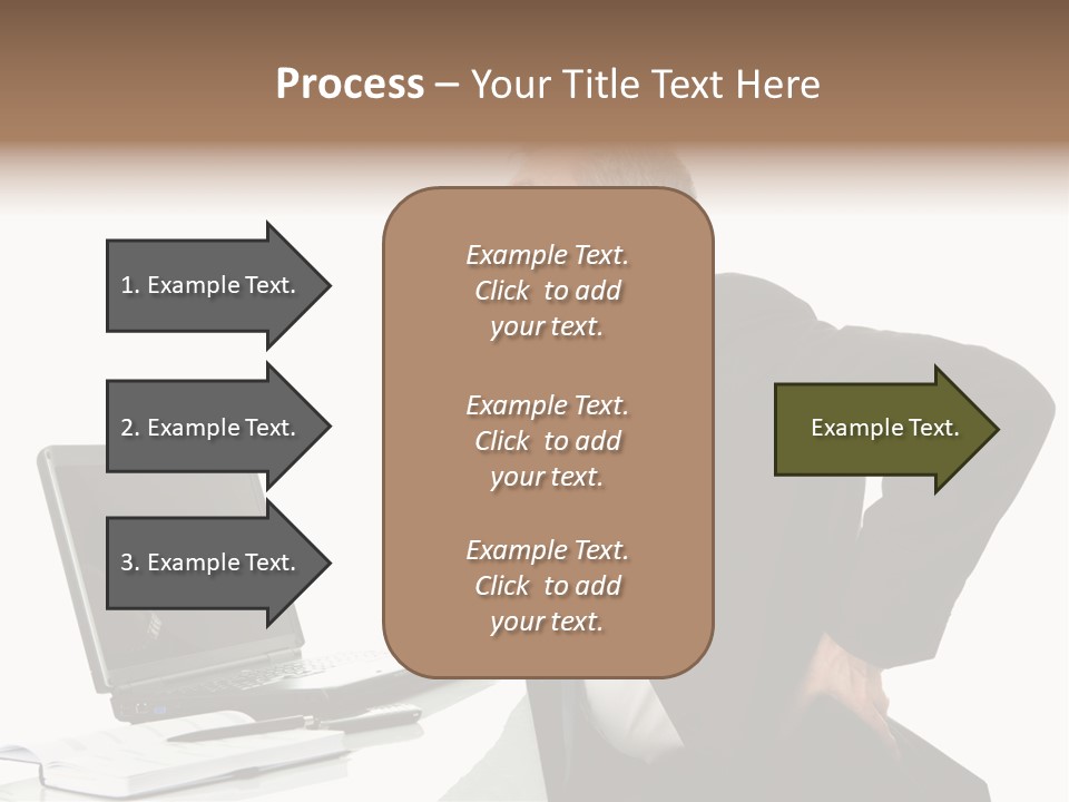 Modern Neck Massage PowerPoint Template