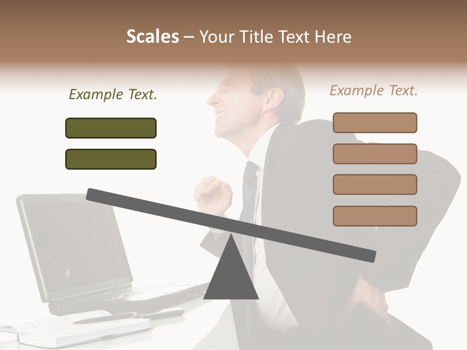 Modern Neck Massage PowerPoint Template