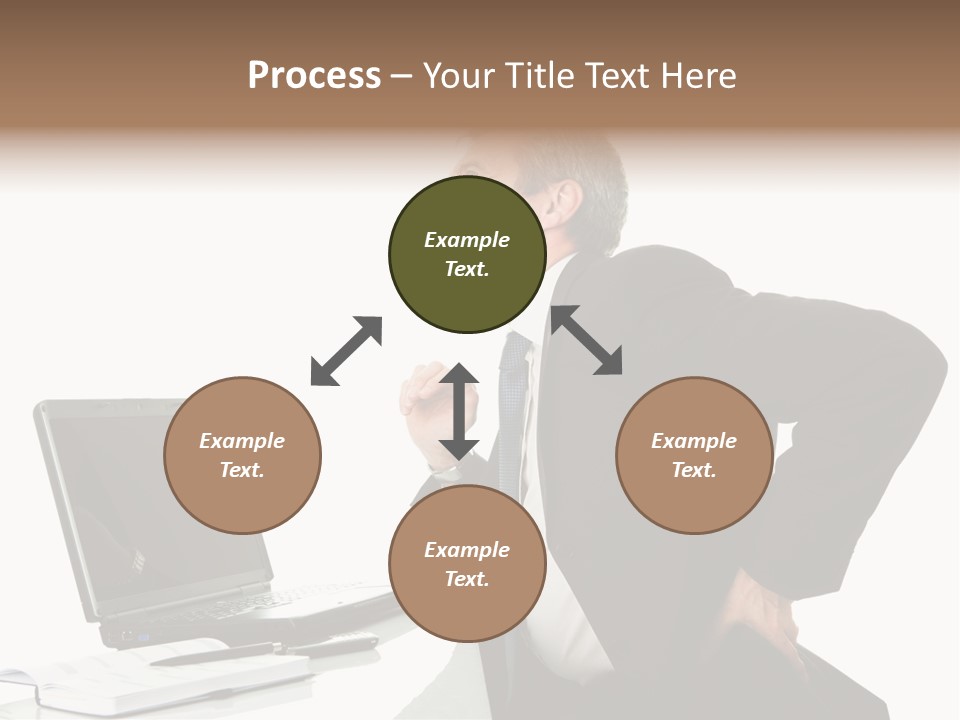 Modern Neck Massage PowerPoint Template