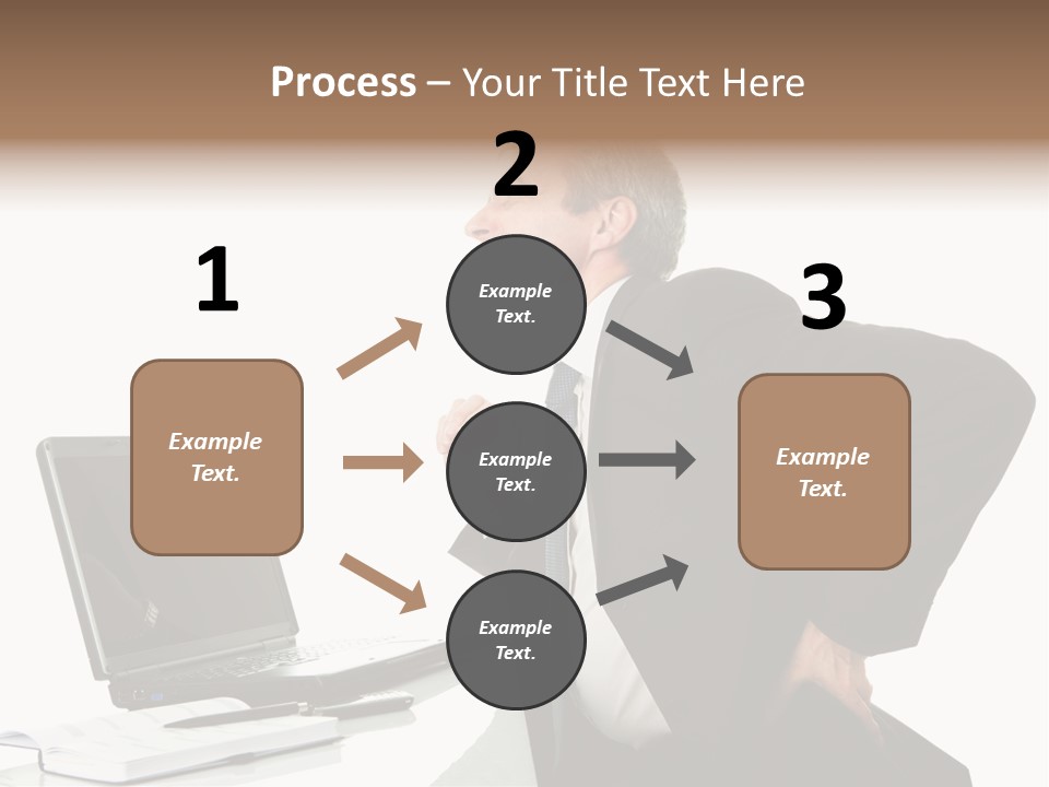 Modern Neck Massage PowerPoint Template