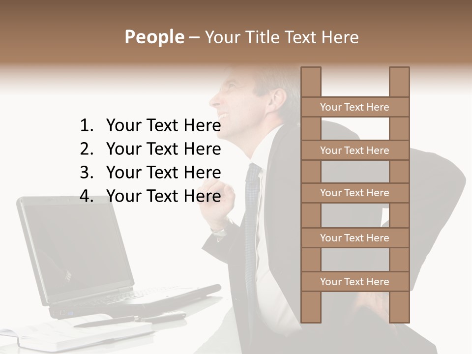 Modern Neck Massage PowerPoint Template