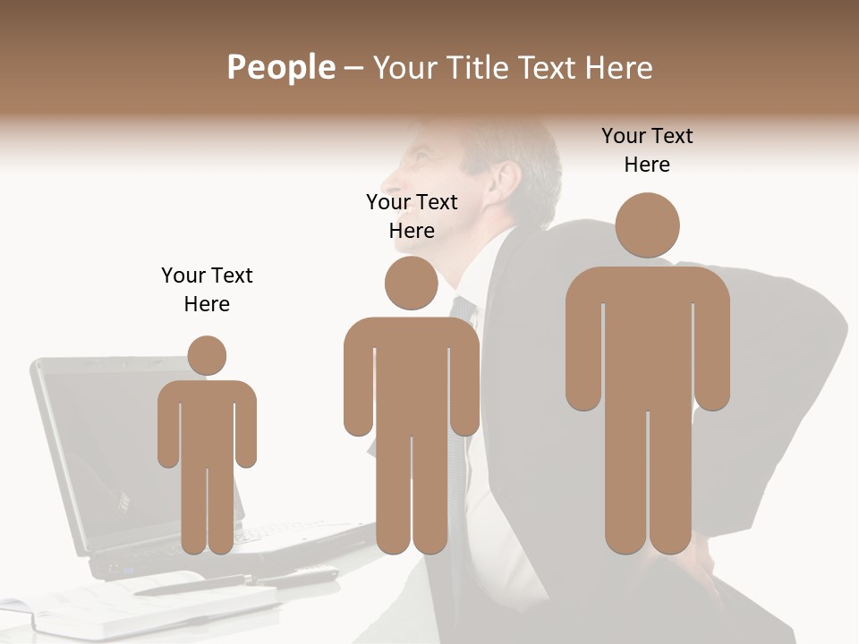 Modern Neck Massage PowerPoint Template