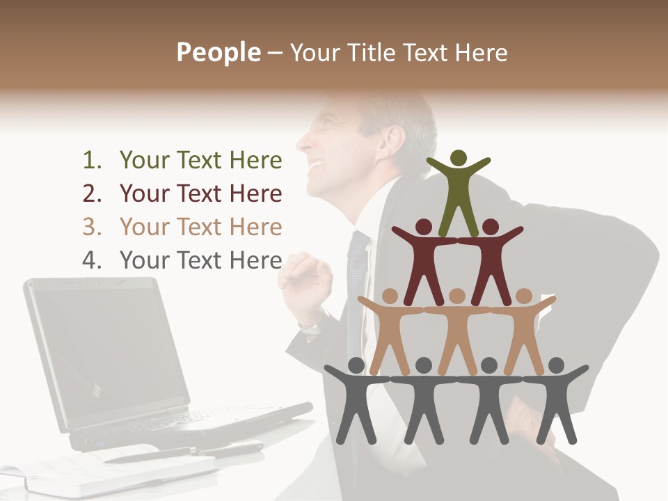 Modern Neck Massage PowerPoint Template