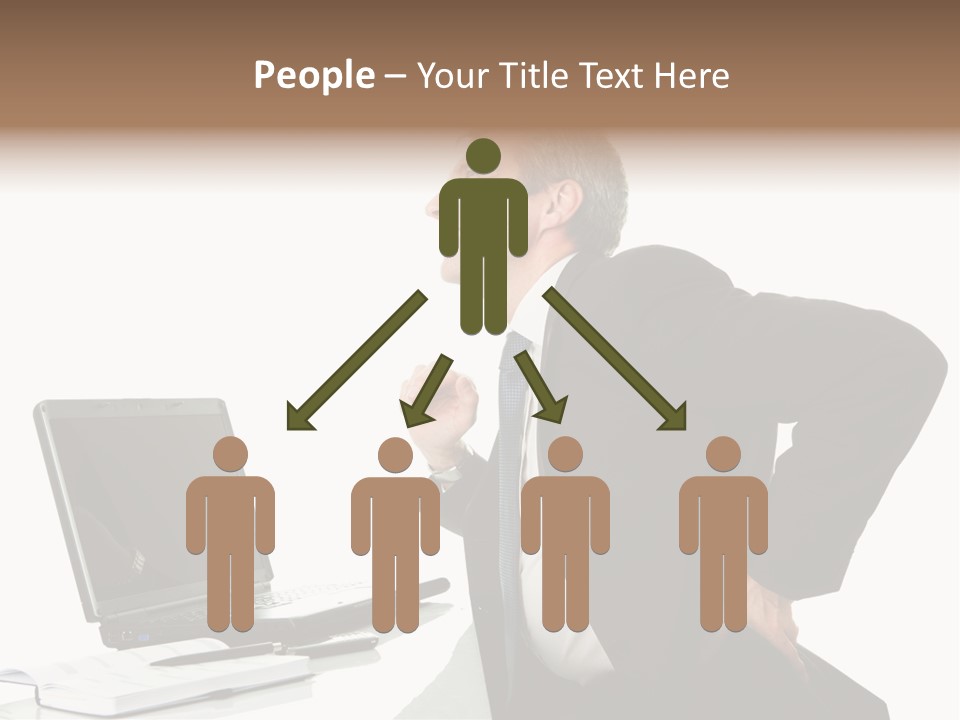 Modern Neck Massage PowerPoint Template