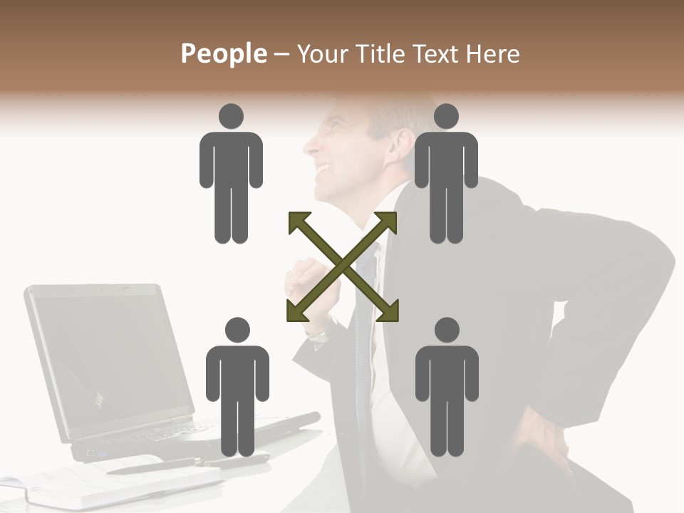 Modern Neck Massage PowerPoint Template