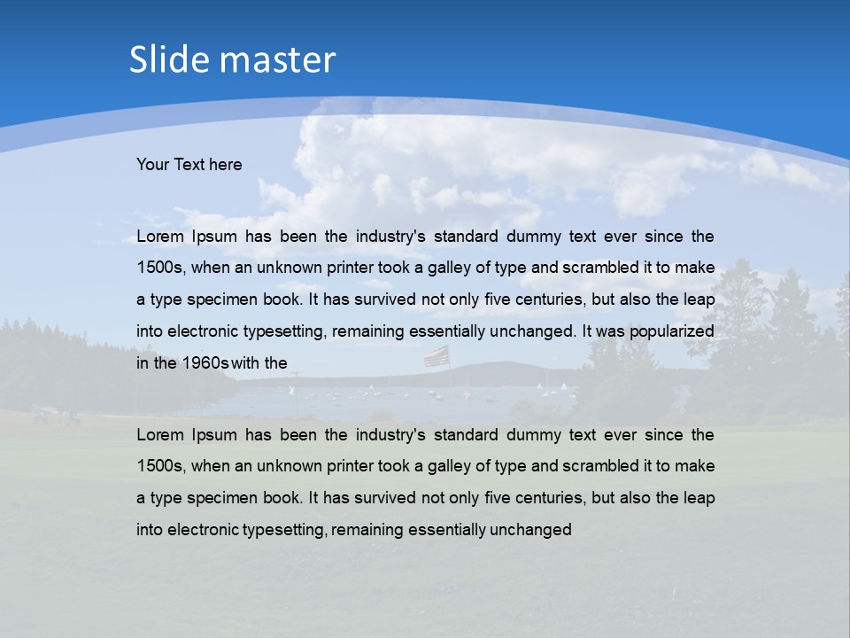 Man Parent Mother PowerPoint Template