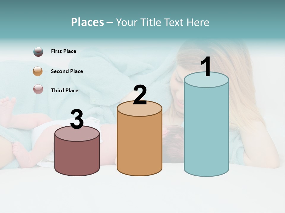 Feeding Little Look PowerPoint Template